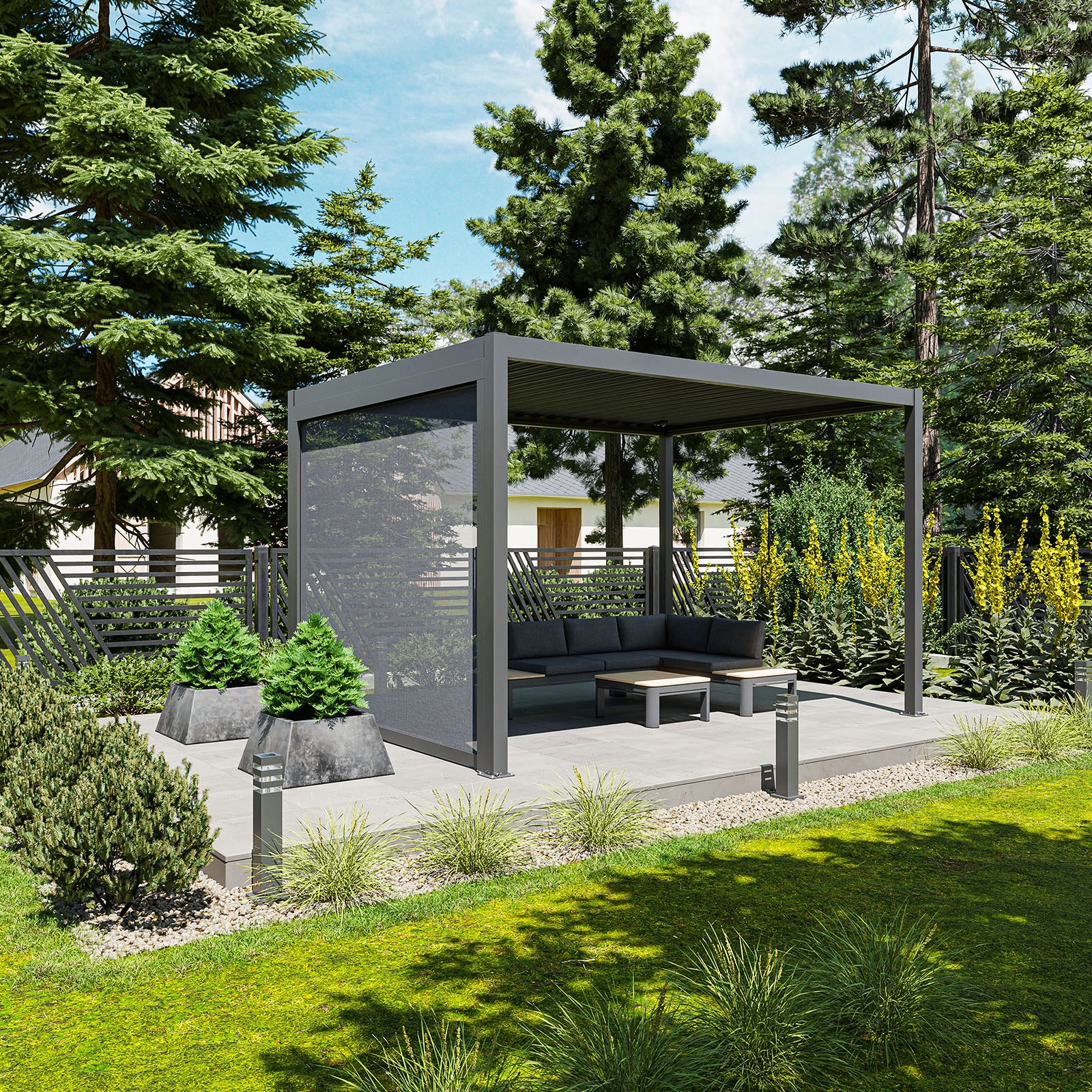 Rulou pentru pergola Skyline vizualizare