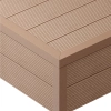 Colțar compozit WPC NORDECK Skogline Teak 220 × 4,8 × 4,8 cm