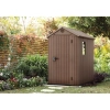 Magazie pentru unelte Darwin 4x6 maro cu podea 125,8x184,5 cm, Keter