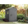 Căsuță pentru unelte Darwin 4x6 gri cu podea 125,8x184,5 cm, Keter