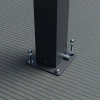 Pergolă de grădină pentru terasă din aluminiu NORDVIC Skyline 3 x 3 m Antracit