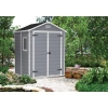 Căsuță de grădină pentru unelte Manor 6x5 DD gri cu podea 185x152 cm, Keter