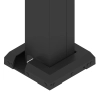 Protecție dreaptă pentru coloana pergolei Skyline NORDVIC 10x10 cm