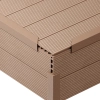 Colțar compozit WPC NORDECK Skogline Teak 220 × 4,8 × 4,8 cm