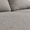 Set de relaxare din aluminiu BELLANTI Carrara pentru 2 persoane + 2 x măsuță | Bej închis