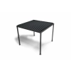 Pergolă de grădină pentru terasă MIRADOR Solid 80 - 3 x 3 m Antracit