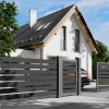 Șipcă compozită cu structură de lemn, NORDECK Hageline, Antracit 150 x 20 x 1500 mm