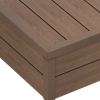 Colțar compozit WPC NORDECK Skogline Teak închis 220 × 4,8 × 4,8 cm