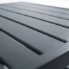 Set de relaxare din aluminiu BELLANTI Arezzo pentru 2 persoane + măsuță | Gri | Negru