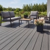 Placă de terasă compozită plină NORDECK Vintage Stejar Gri 300 × 14 × 1,9 cm