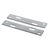 Conector pentru riglă din aluminiu 18x100x2 mm (2 buc. + 8 șuruburi), SystemPeter PICLIP