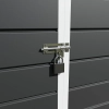 Căsuță de grădină scandinavă din material plastic NORDVIC Vidar 180 × 133 cm, Cold Grey