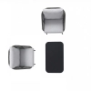 Set de relaxare din aluminiu BELLANTI Livorno 2 persoane + măsuță, Gri și Negru