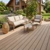 Placă de terasă compozită NORDECK Dubline Antique | Sandstone 300 × 14,3 × 2,25 cm