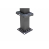 Pergolă de grădină pentru terasă MIRADOR Solid 80 - 3 x 4 m Antracit