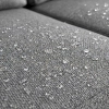 Set de relaxare din aluminiu BELLANTI Certaldo pentru 2 persoane + măsuță | Antracit | Gri | Teak