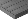 Profil de mascare plat cu două fețe WPC NORDECK Skogline Grey Oak 220 × 8 × 1 cm