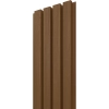 Panou de fațadă exterior Linea Outdoor T 275 x 21,9 cm | Maro