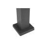 Pergolă de grădină pentru terasă MIRADOR Solid 80 - 3 x 3 m Antracit