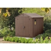 Căsuță pentru unelte Darwin 6x8 maro cu podea 190x244 cm, Keter