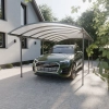 Copertină auto carport NORDVIC Frej 3x6 - 302 x 580 x 230 cm cu policarbonat 6 mm, Cold Grey