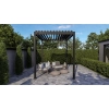 Pergolă de balcon/grădină MIRADOR 80 Solid 3 x 2 m Antracit