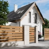 Șipcă compozită cu structură de lemn, NORDECK Hageline, Stejar Auriu 150 x 20 x 1500 mm