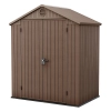 Căsuță pentru unelte Darwin 6x4 maro cu pardoseală 190x122 cm, Keter