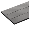 Placă de terasă compozită NORDECK Skogline Grey Oak 220 × 14 × 2,5 cm