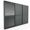 Uși glisante cu jaluzele 3x92 cm din aluminiu pentru pergola Skyline Nordvic 3 m
