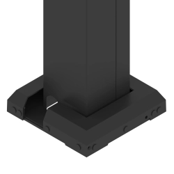 Protecție dreaptă pentru coloana pergolei Skyline NORDVIC 10x10 cm