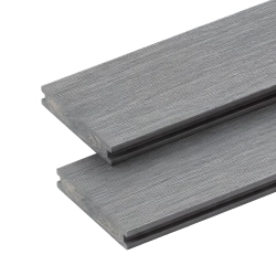 Placă de terasă compozită plină NORDECK Vintage Stejar Gri 300 × 14 × 1,9 cm