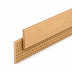 Profil plat de mascare cu două fețe NORDECK Dubline | Sandstone -  220 × 8 × 1 cm
