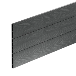 Șipcă compozită cu structură de lemn, NORDECK Hageline, Antracit 150 x 20 x 2200 mm