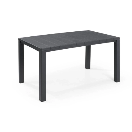 Masă de grădină pentru 6 persoane JULIE 2 150 x 90 cm - grafit, KETER
