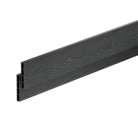 Șipcă compozită cu structură de lemn, NORDECK Hageline, Antracit 150 x 20 x 1500 mm