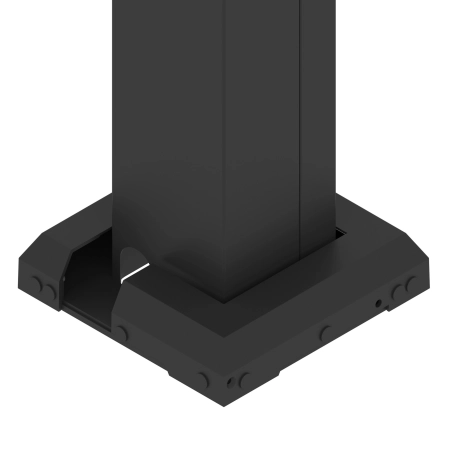 Protecție dreaptă pentru coloana pergolei Skyline NORDVIC 10x10 cm