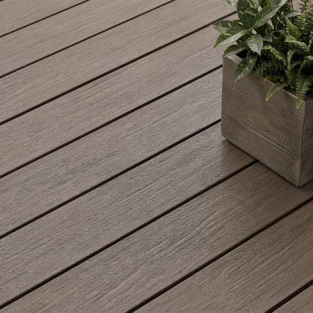 Placă de terasă compozită plină NORDECK Vintage Stejar Natural 300 × 14 × 1,9 cm
