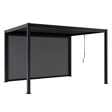 Rulou retractabil 4M - Pergolă de terasă din aluminiu NORDVIC Skyline Antracit