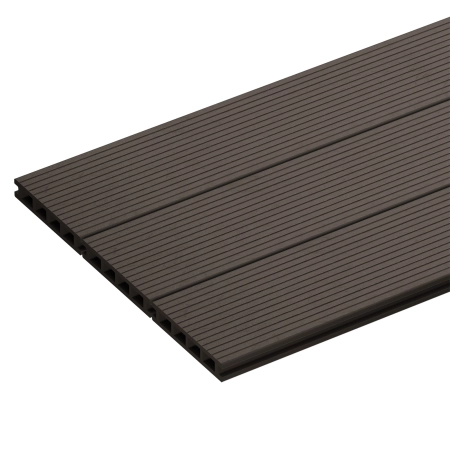 Placă de terasă compozită NORDECK Skogline Abanos 220 × 14 × 2,5 cm