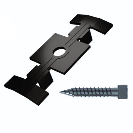 Grindă din aluminiu pentru terasă, înaltă, 4 m 50x39 mm, SystemPeter PICLIP
