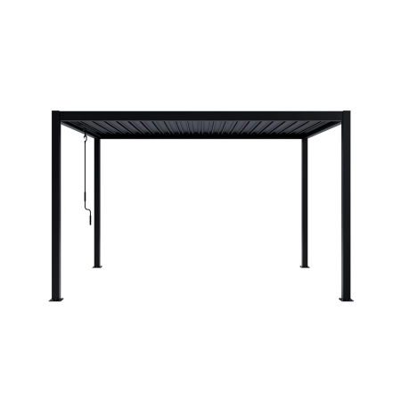 Pergolă de grădină pentru terasă din aluminiu NORDVIC Skyline 3 x 4 m Antracit