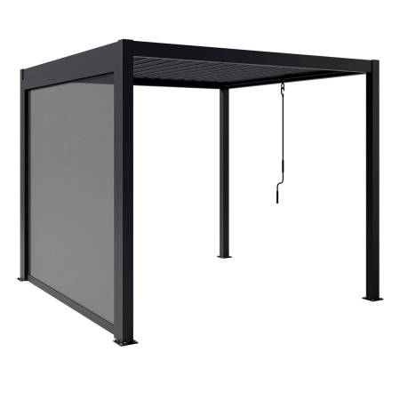 Rulou coborâtor 3M - Pergolă de terasă din aluminiu NORDVIC Skyline Antracit