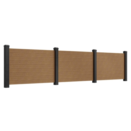 Șipcă compozită cu structură de lemn, NORDECK Hageline, Stejar Auriu 150 x 20 x 1500 mm