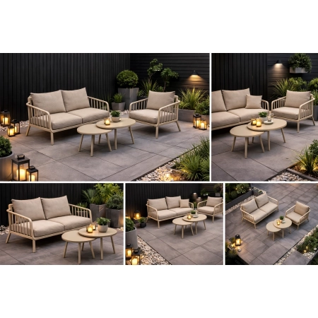 Panou de fațadă exterior Linea Outdoor C 275 x 21,9 cm | Grafit