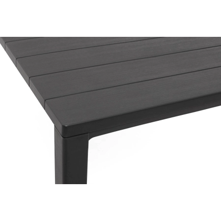 Masă de grădină pentru 6 persoane JULIE 2 150 x 90 cm - grafit, KETER