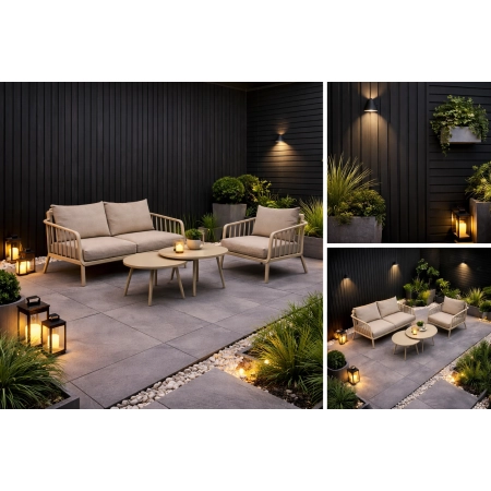 Panou de fațadă exterior Linea Outdoor C 275 x 21,9 cm | Grafit