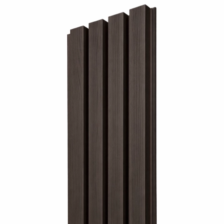 Panou de fațadă exterior 300 x 21,9 x 2,6 cm | Maro închis