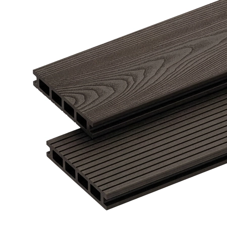 Placă de terasă compozită NORDECK Skogline Abanos 220 × 14 × 2,5 cm