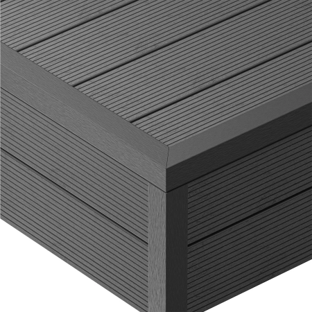 Colțar compozit WPC NORDECK Skogline Grey Oak 220 × 4,8 × 4,8 cm